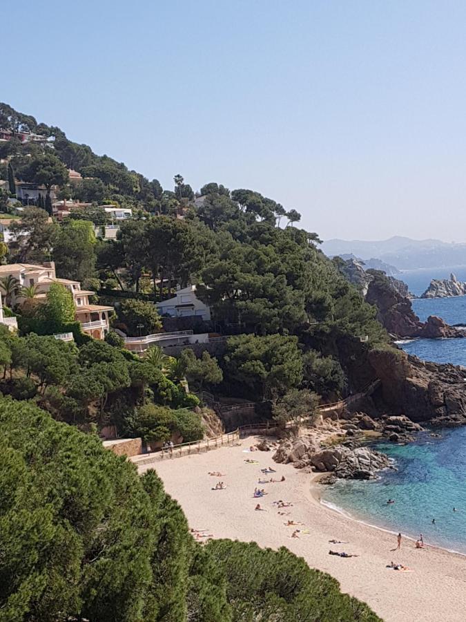 Ferienwohnung Apartamento En La Torre De S'Abanell Blanes Exterior foto
